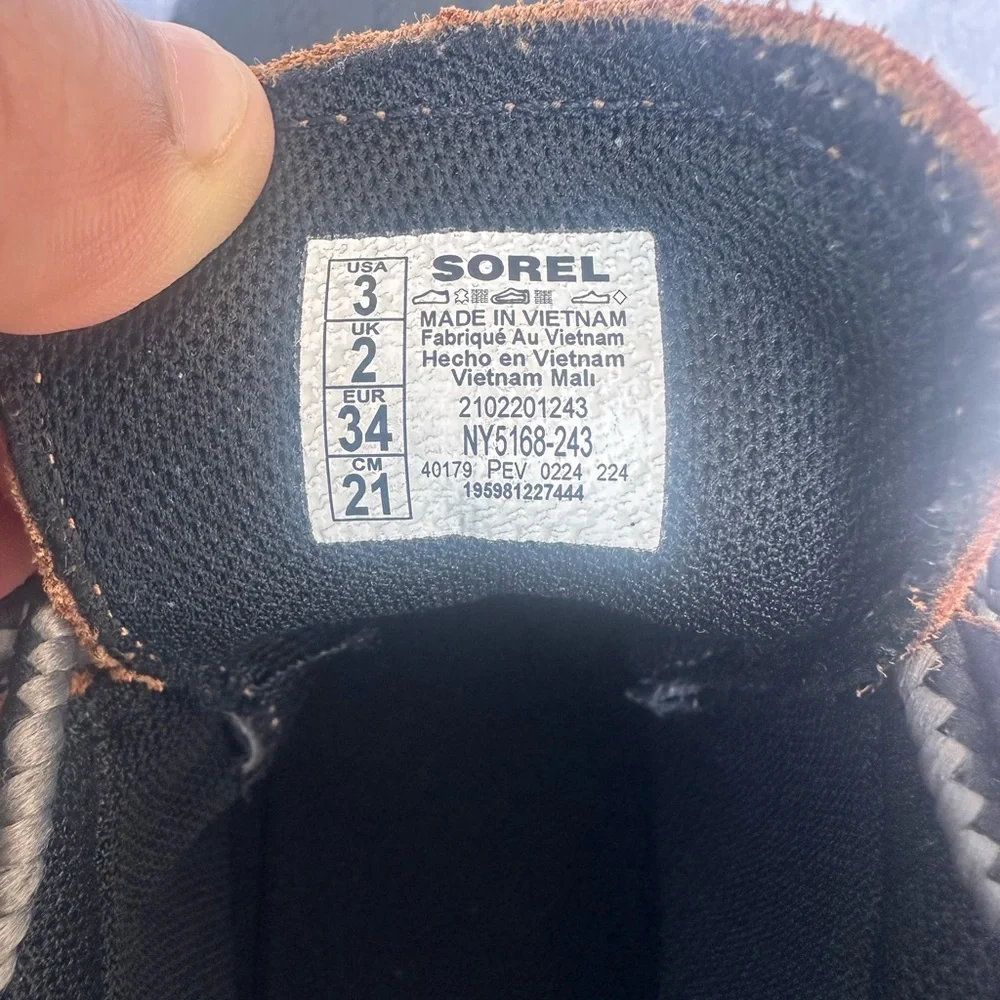 Sorel Out N About‎ IV Classic Waterproof Duck Boots Kids Sz 3.